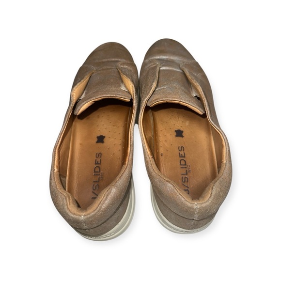 J Slides NYC women’s Noel platform leather sneakers size 7.5 - Picture 9 of 11